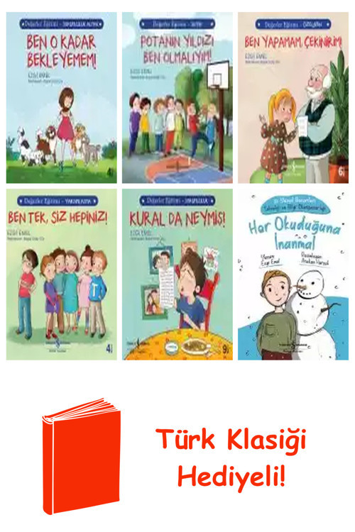 Ezgi Emel 6 Kitap Seti + Türk Klasiği Hediye