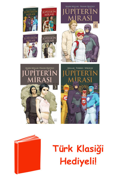 Mark Millar 4 Kitap Seti + Türk Klasiği Hediye
