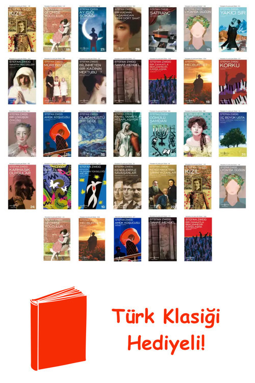 Stefan Zweig 33 Kitap Seti + Türk Klasiği Hediye