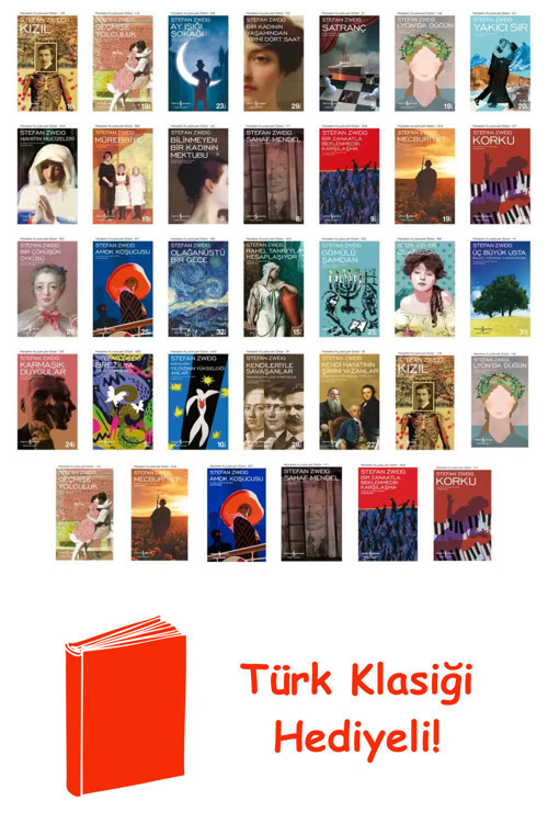 Stefan Zweig 34 Kitap Seti + Türk Klasiği Hediye