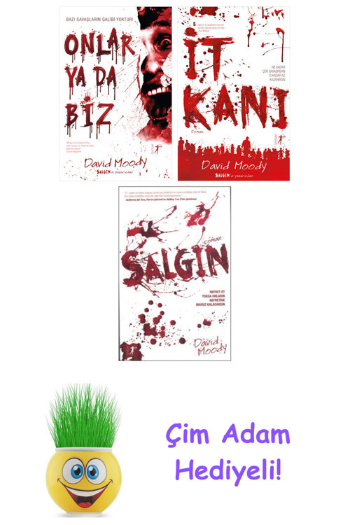 David Moody 3 Kitap Seti + Çim Adam Hediye