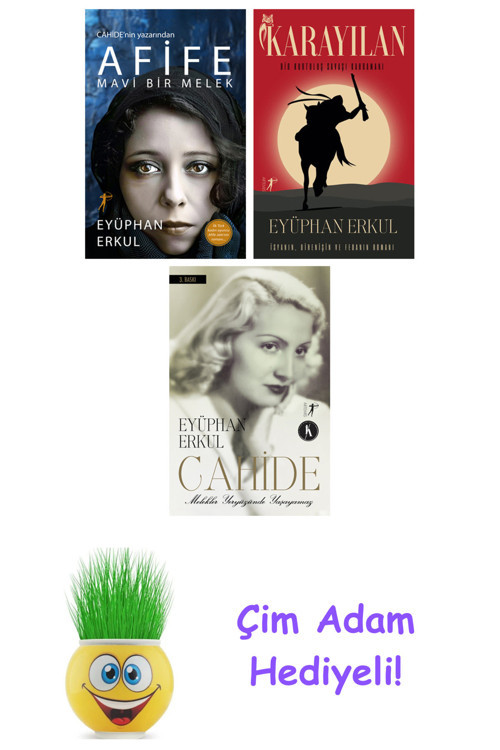 Eyüphan Erkul 3 Kitap Seti + Çim Adam Hediye