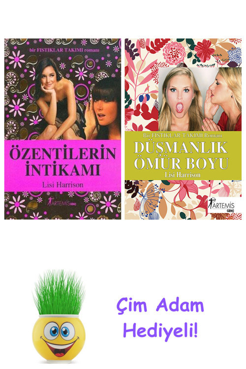 Lisi Harrison 2 Kitap Seti + Çim Adam Hediye