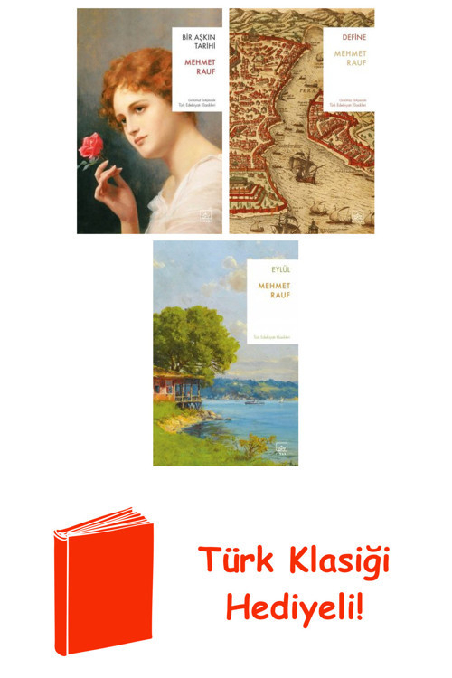 Mehmet Rauf 3 Kitap Seti + Türk Klasiği Hediye