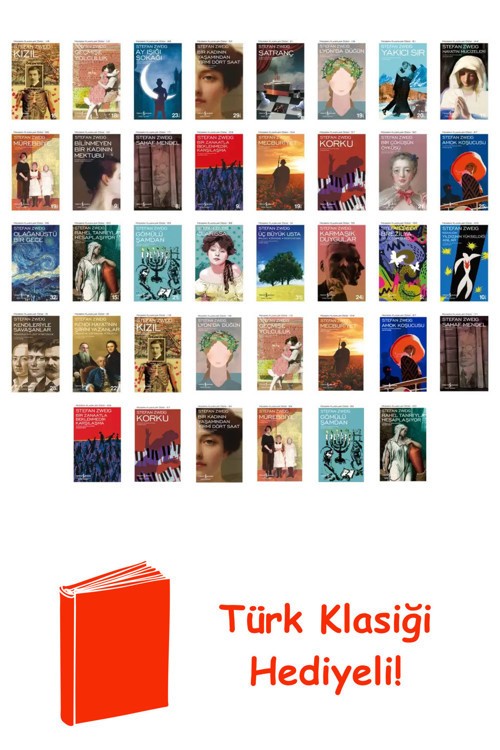 Stefan Zweig 38 Kitap Seti + Türk Klasiği Hediye
