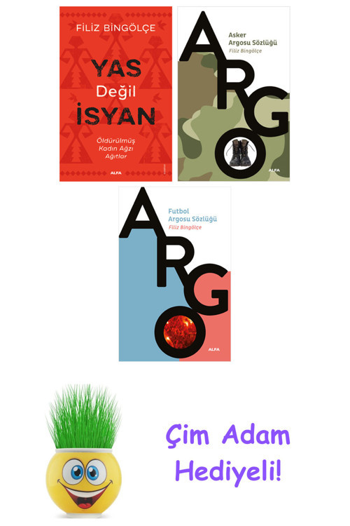 Filiz Bingölçe 3 Kitap Seti + Çim Adam Hediye