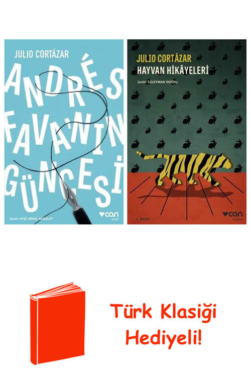 Julio Cortázar 2 Kitap Seti + Türk Klasiği Hediye