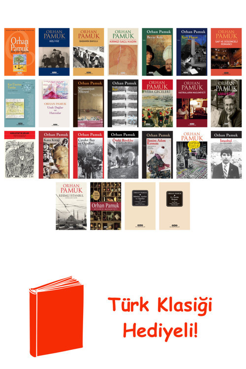 Orhan Pamuk 25 Kitap Seti + Türk Klasiği Hediye