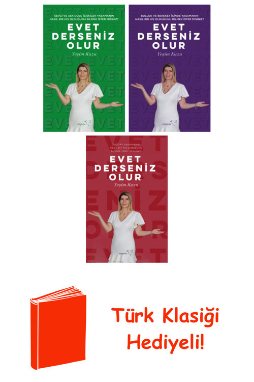 Yeşim Kuzu 3 Kitap Seti + Türk Klasiği Hediye