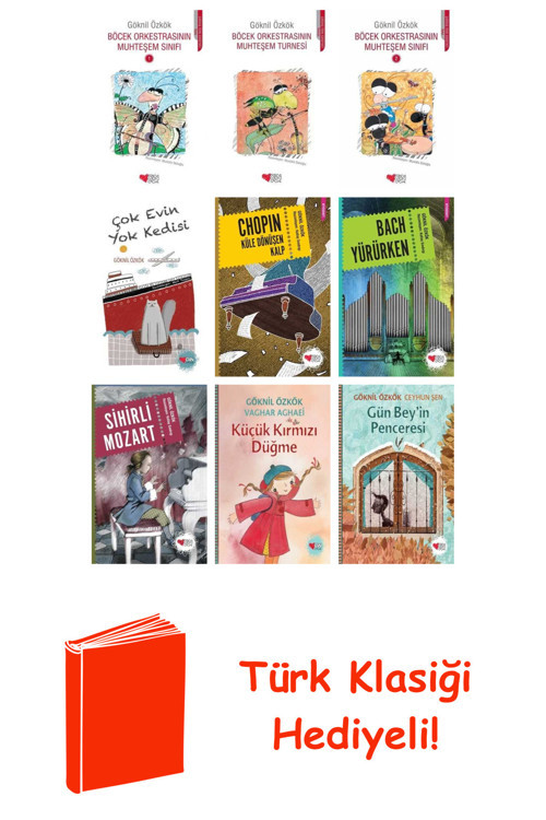 Göknil Özkök 9 Kitap Seti + Türk Klasiği Hediye