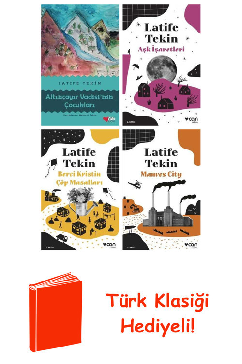 Latife Tekin 4 Kitap Seti + Türk Klasiği Hediye