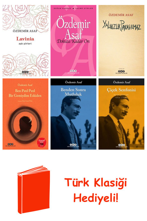 Özdemir Asaf 6 Kitap Seti + Türk Klasiği Hediye