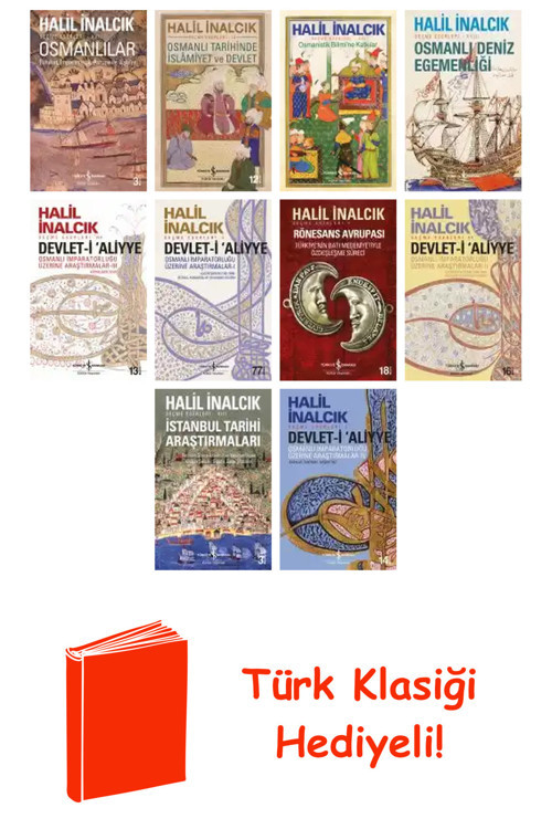 Halil İnalcık 10 Kitap Seti + Türk Klasiği Hediye
