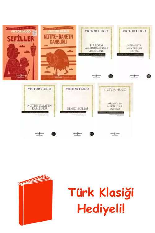 Victor Hugo 7 Kitap Seti + Türk Klasiği Hediye