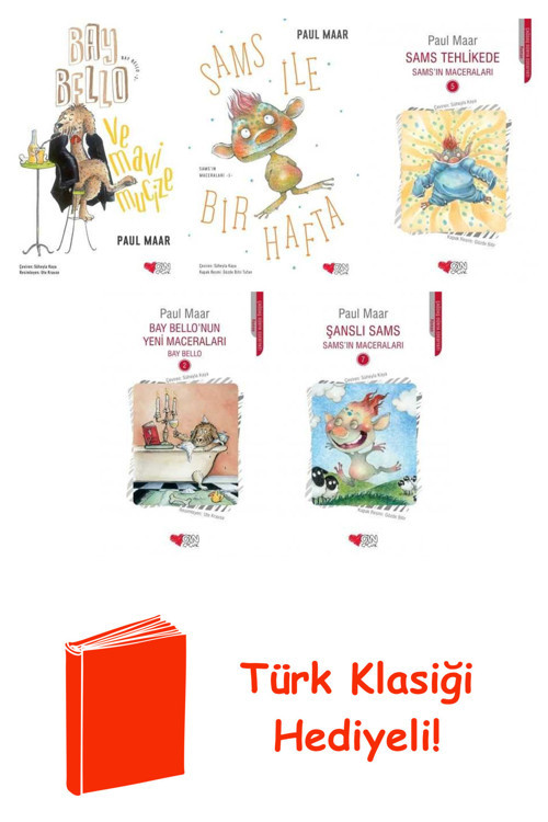 Paul Maar 5 Kitap Seti + Türk Klasiği Hediye