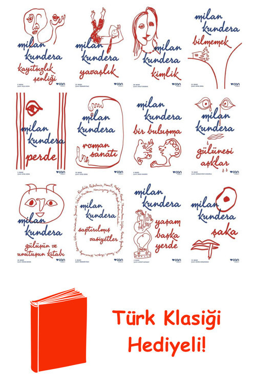 Milan Kundera 12 Kitap Seti + Türk Klasiği Hediye