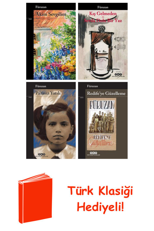 Füruzan 4 Kitap Seti + Türk Klasiği Hediye