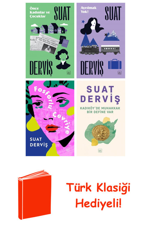 Suat Derviş 4 Kitap Seti + Türk Klasiği Hediye