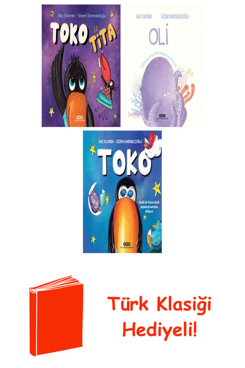 Naz Elkorek 3 Kitap Seti + Türk Klasiği Hediye