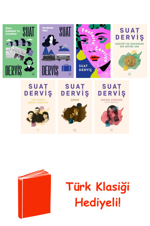 Suat Derviş 7 Kitap Seti + Türk Klasiği Hediye