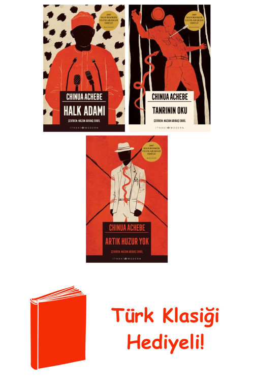 Chinua Achebe 3 Kitap Seti + Türk Klasiği Hediye