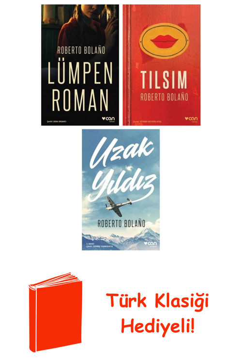 Roberto Bolaño 3 Kitap Seti + Türk Klasiği Hediye