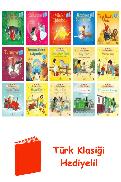 Heather Amery 15 Kitap Seti + Türk Klasiği Hediye