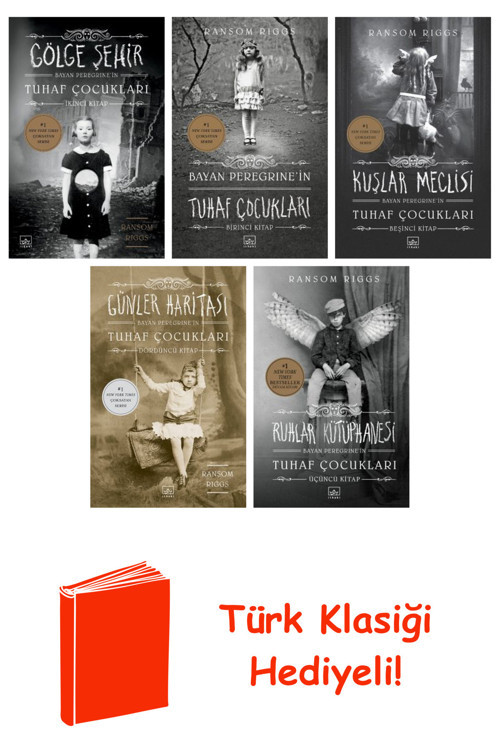 Ransom Riggs 5 Kitap Seti + Türk Klasiği Hediye