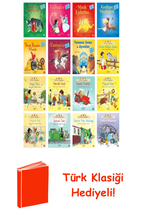 Heather Amery 16 Kitap Seti + Türk Klasiği Hediye