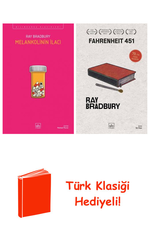 Ray Bradbury 2 Kitap Seti + Türk Klasiği Hediye