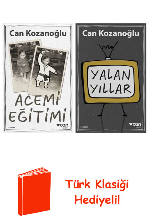 Can Kozanoğlu 2 Kitap Seti + Türk Klasiği Hediye