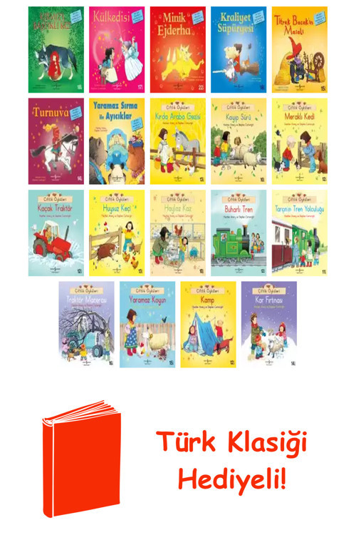 Heather Amery 19 Kitap Seti + Türk Klasiği Hediye