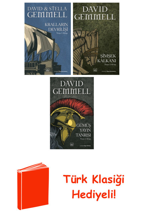 David Gemmell 3 Kitap Seti + Türk Klasiği Hediye