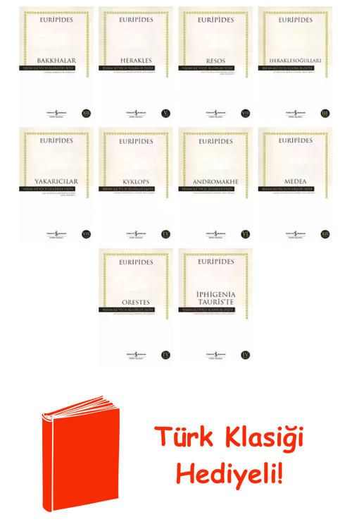 Euripides 10 Kitap Seti + Türk Klasiği Hediye