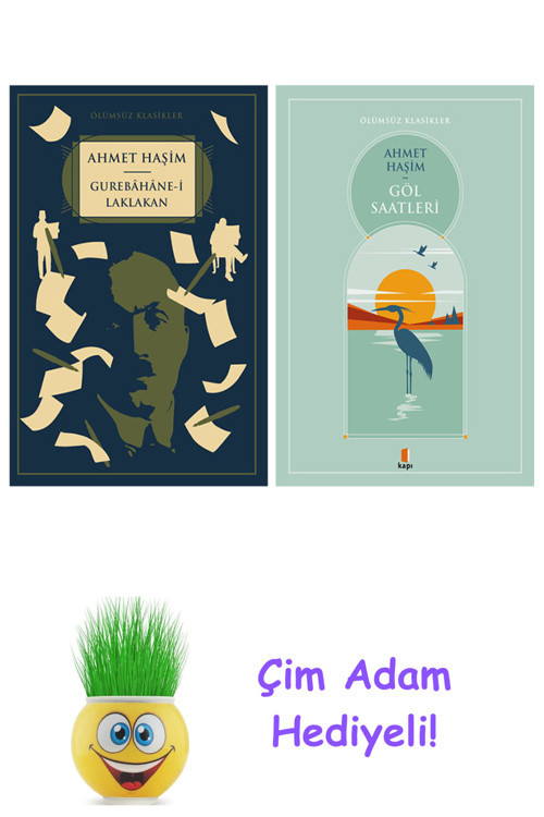 Ahmet Haşim 2 Kitap Seti + Çim Adam Hediye