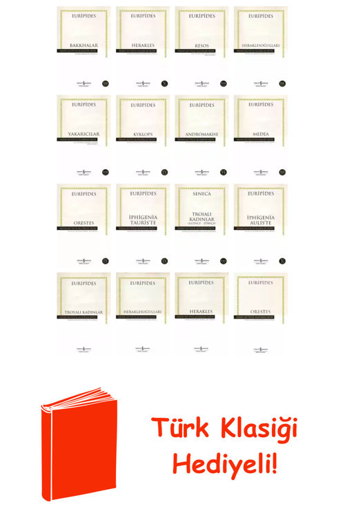 Euripides 16 Kitap Seti + Türk Klasiği Hediye