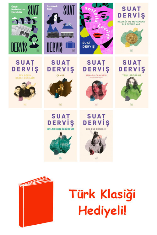 Suat Derviş 10 Kitap Seti + Türk Klasiği Hediye