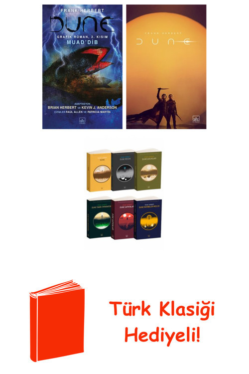 Frank Herbert 3 Kitap Seti + Türk Klasiği Hediye