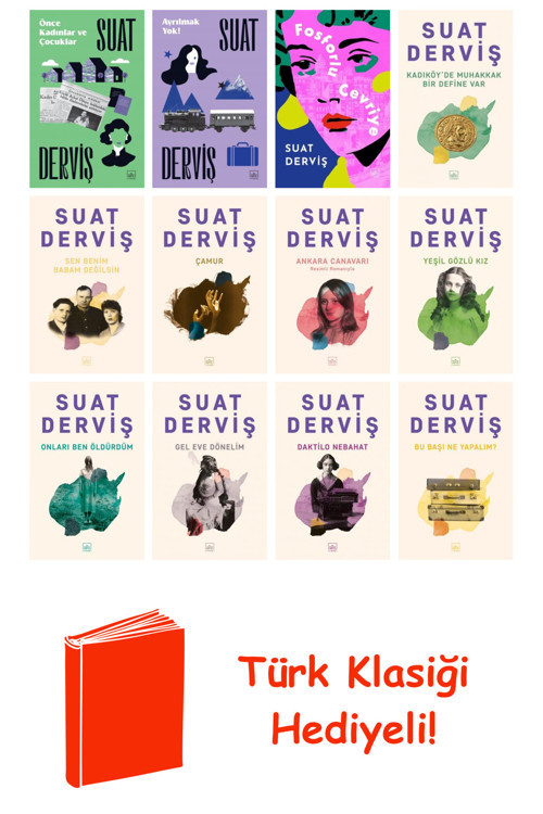 Suat Derviş 12 Kitap Seti + Türk Klasiği Hediye