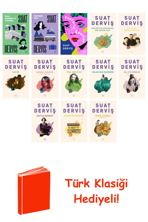 Suat Derviş 13 Kitap Seti + Türk Klasiği Hediye