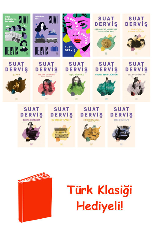 Suat Derviş 14 Kitap Seti + Türk Klasiği Hediye