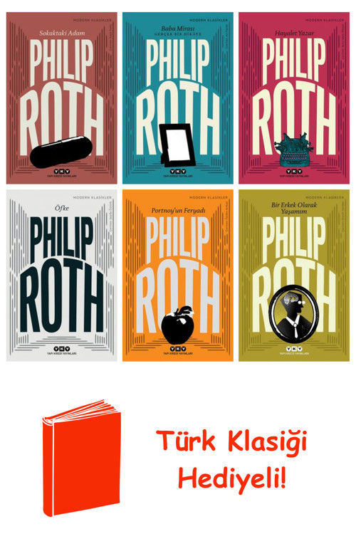 Philip Roth 6 Kitap Seti + Türk Klasiği Hediye