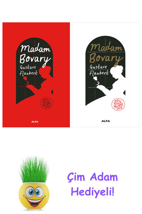 Gustave Flaubert 2 Kitap Seti + Çim Adam Hediye