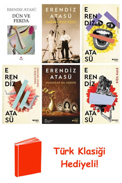 Erendiz Atasü 6 Kitap Seti + Türk Klasiği Hediye