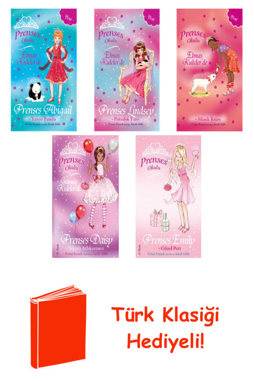 Vivian French 5 Kitap Seti + Türk Klasiği Hediye