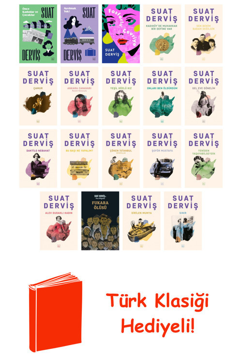 Suat Derviş 19 Kitap Seti + Türk Klasiği Hediye