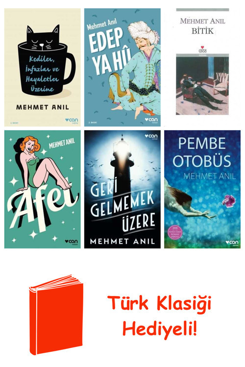 Mehmet Anıl 6 Kitap Seti + Türk Klasiği Hediye