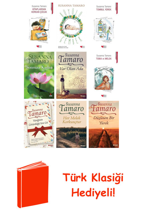 Susanna Tamaro 9 Kitap Seti + Türk Klasiği Hediye