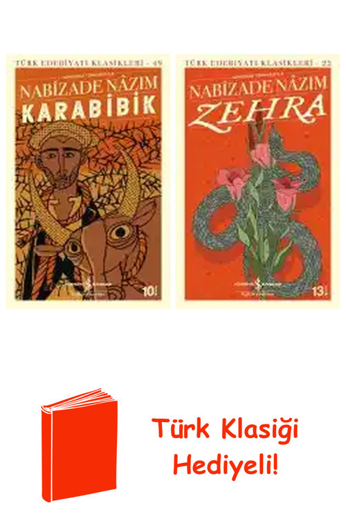 Nabizade Nâzım 2 Kitap Seti + Türk Klasiği Hediye
