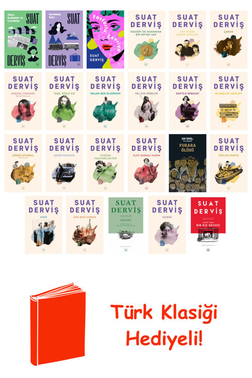 Suat Derviş 23 Kitap Seti + Türk Klasiği Hediye